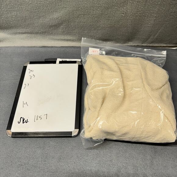 Banana Republic Blazer Womens 14 Cream Textured Coastal Fringe Hem Lined Jacket - Picture 8 of 8